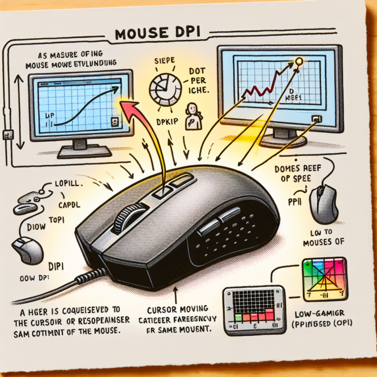 What is mouse dpi for gaming?