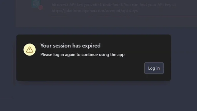 Why Did My ChatGPT Session Expire?