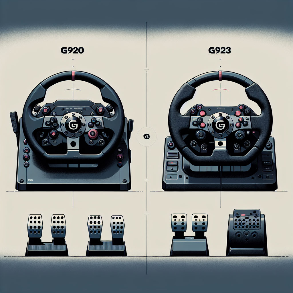 Logitech G920 vs G923